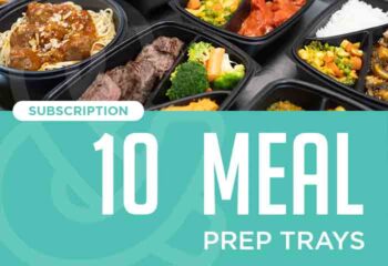 10 Meal Prep Trays (Subscription)