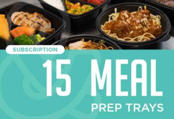 15 Meal Prep Trays (Subscription)