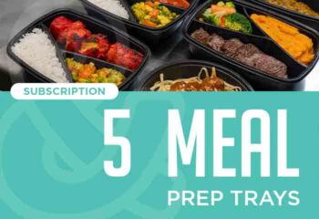 5 Meal Prep Trays (Subscription)