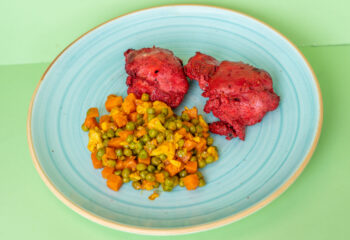 Tandoori Chicken Thighs & Indian Vegetables