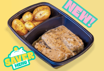 Peppered Pork with Baby Potatoes