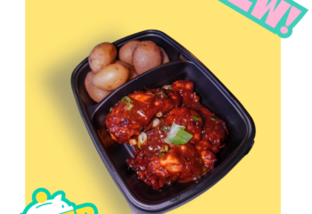 BBQ Chicken Thigh with Baby Potatoes BBQ Chicken Thigh with Baby Potatoes