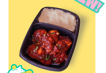 BBQ Chicken Thigh with Mashed Potatoes BBQ Chicken Thigh with Mashed Potatoes